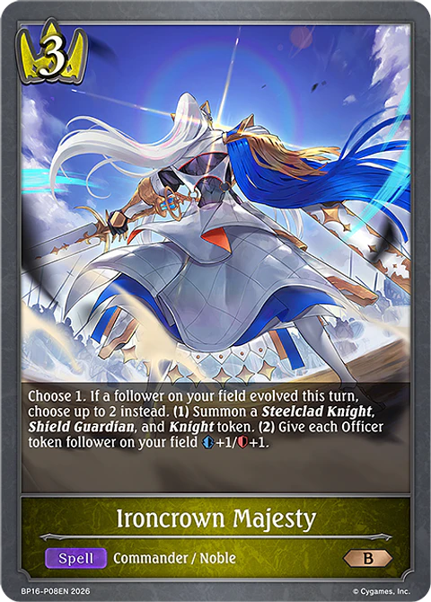 Ironcrown Majesty - P08 (Foil) - BP16-P08EN - Premium