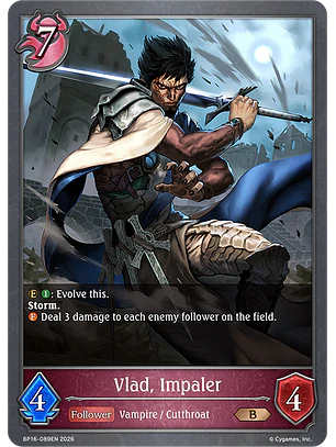Vlad, Impaler - BP16-089EN - Bronze