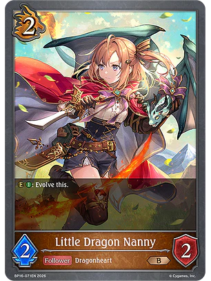 Little Dragon Nanny - BP16-071EN - Bronze