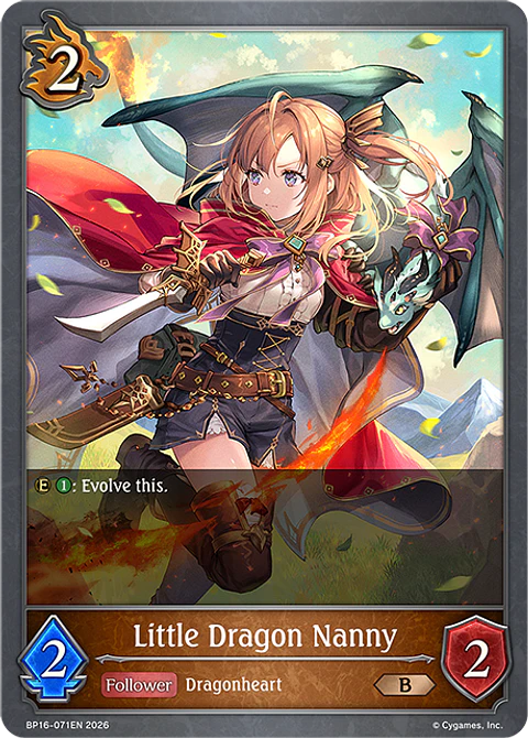 Little Dragon Nanny - BP16-071EN - Bronze