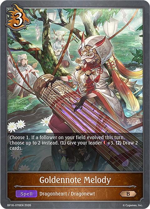 Goldennote Melody - BP16-076EN - Bronze