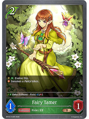 Fairy Tamer - BP16-013EN - Bronze