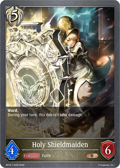 Holy Shieldmaiden - BP16-110EN - Bronze 1
