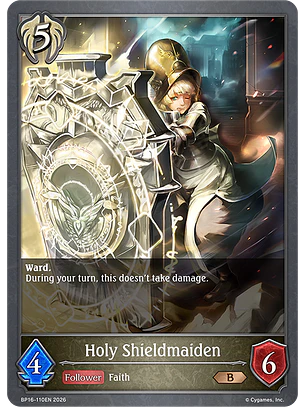 Holy Shieldmaiden - BP16-110EN - Bronze