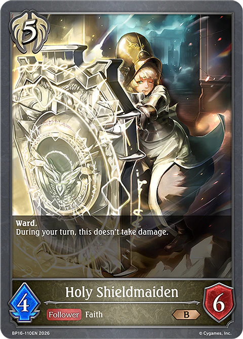 Holy Shieldmaiden - BP16-110EN - Bronze