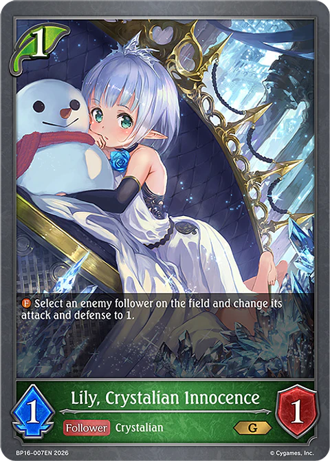 Lily, Crystalian Innocence - BP16-007EN - Gold