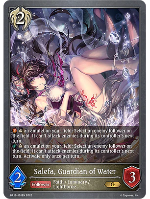 Salefa, Guardian of Water - BP16-101EN - Gold