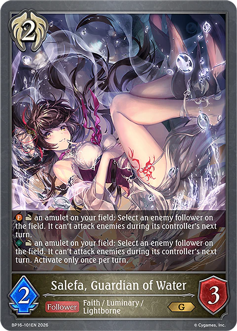 Salefa, Guardian of Water - BP16-101EN - Gold