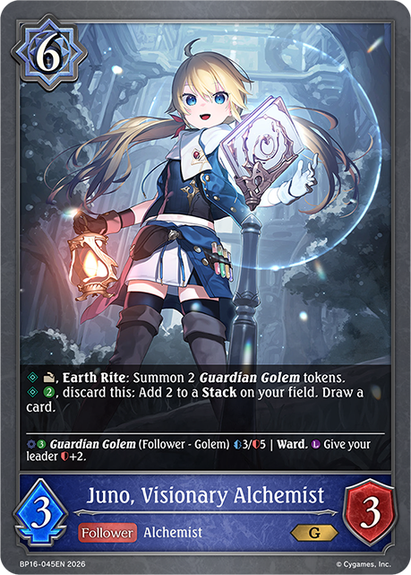 Juno, Visionary Alchemist - BP16-045EN - Gold 1