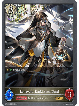 Ronavero, Darkhaven Ward - BP16-099EN - Gold
