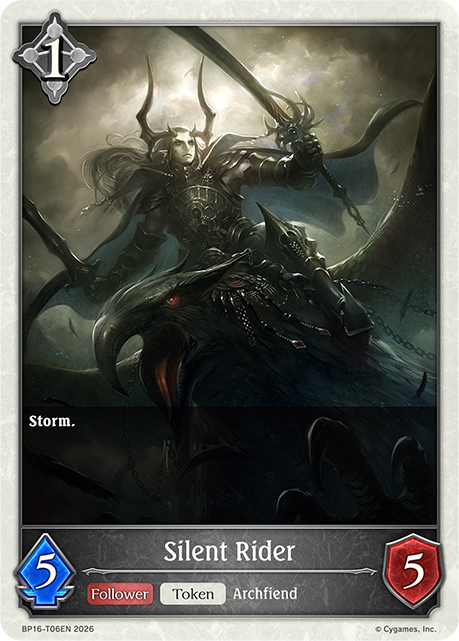Silent Rider - BP16-T06EN - None 1