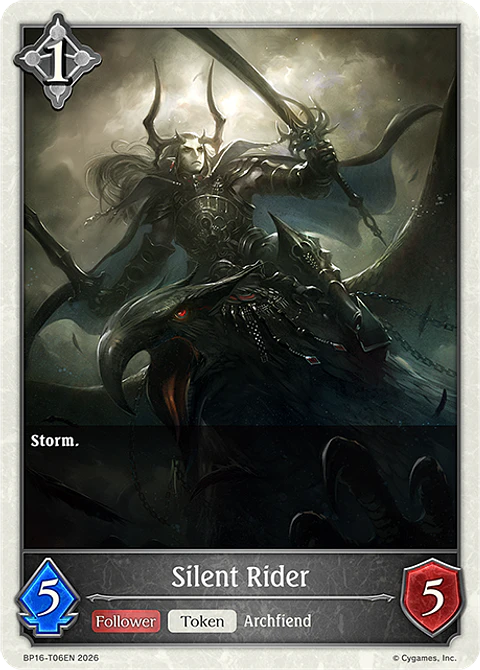 Silent Rider - BP16-T06EN - None