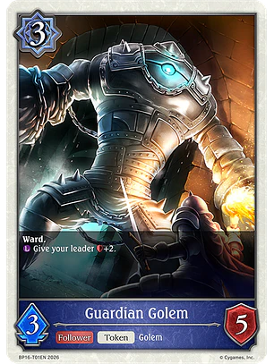 Guardian Golem - BP16-T01EN - None