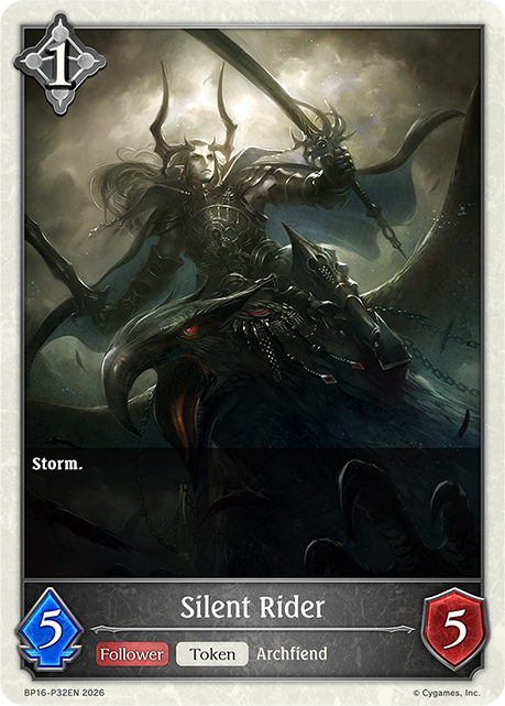Silent Rider - P32 (Foil) - BP16-P32EN - Premium 1
