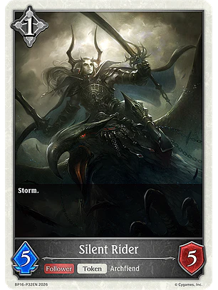 Silent Rider - P32 (Foil) - BP16-P32EN - Premium