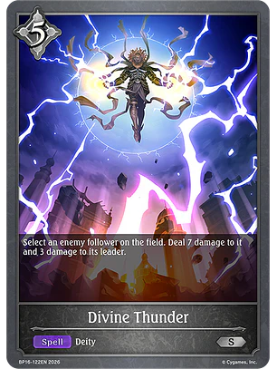 Divine Thunder - BP16-122EN - Silver