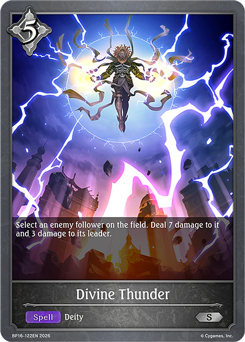 Divine Thunder - BP16-122EN - Silver