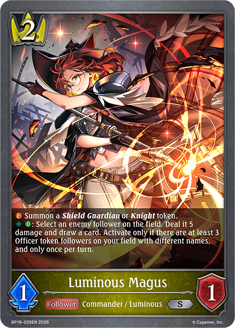 Luminous Magus - BP16-029EN - Silver 1