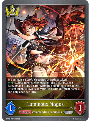 Luminous Magus - BP16-029EN - Silver