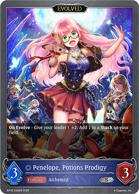 Penelope, Potions Prodigy (Evolved) - BP16-048EN - Silver