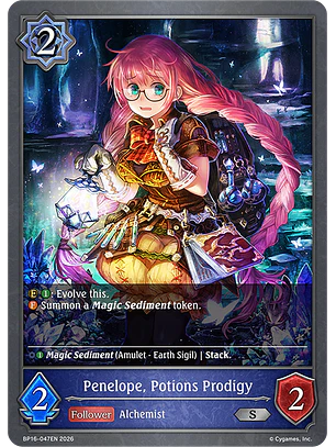 Penelope, Potions Prodigy - BP16-047EN - Silver