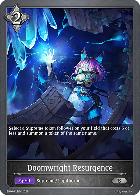 Doomwright Resurgence - BP16-123EN - Silver 1