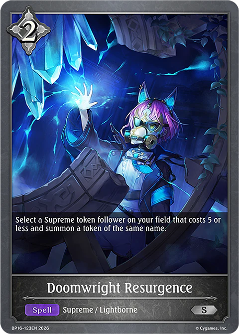 Doomwright Resurgence - BP16-123EN - Silver