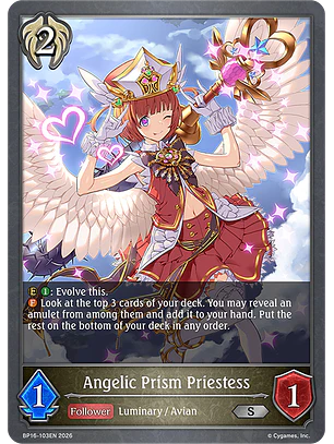 Angelic Prism Priestess - BP16-103EN - Silver