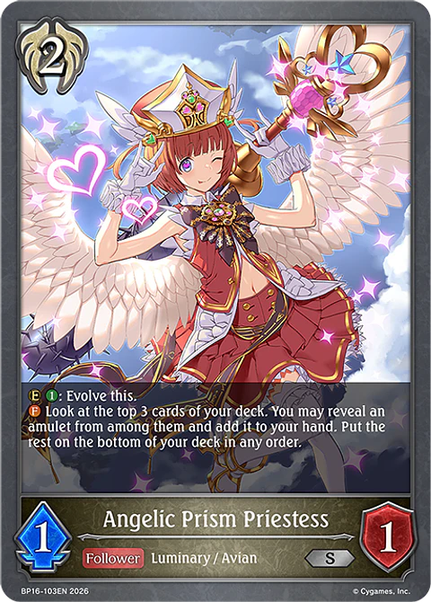 Angelic Prism Priestess - BP16-103EN - Silver