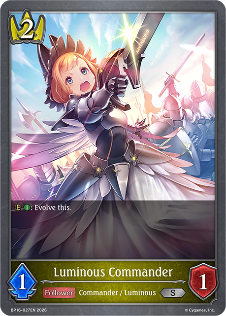 Luminous Commander - BP16-027EN - Silver 1