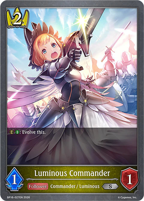 Luminous Commander - BP16-027EN - Silver