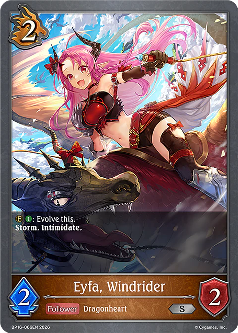 Eyfa, Windrider - BP16-066EN - Silver