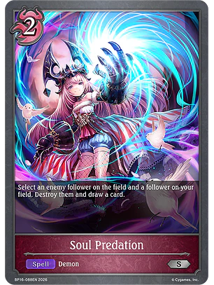 Soul Predation - BP16-088EN - Silver