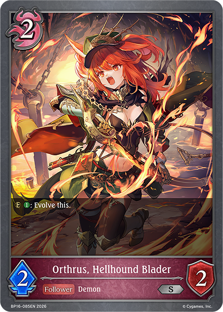 Orthrus, Hellhound Blader - BP16-085EN - Silver 1