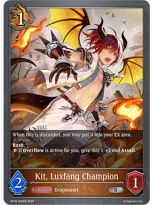Kit, Luxfang Champion - BP16-069EN - Silver