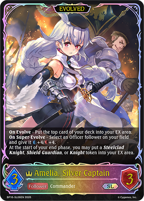 Amelia, Silver Captain (Evolved) (SL) - BP16-SL06EN - Super Legendary 1