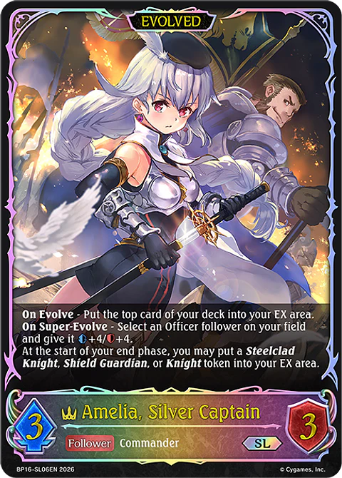 Amelia, Silver Captain (Evolved) (SL) - BP16-SL06EN - Super Legendary