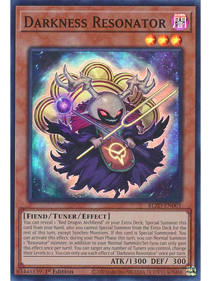Darkness Resonator - BLZD-EN001 - Super Rare