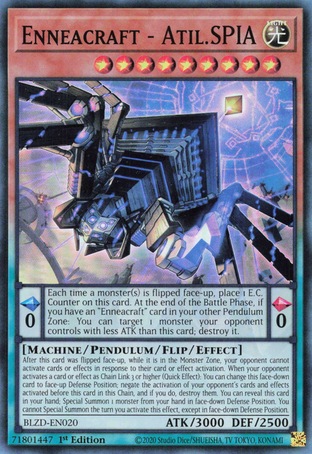 Enneacraft - Atil.SPIA - BLZD-EN020 - Super Rare 1