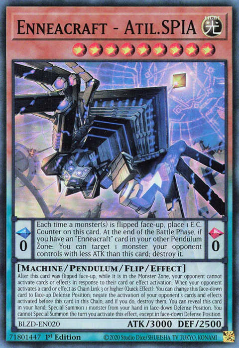 Enneacraft - Atil.SPIA - BLZD-EN020 - Super Rare