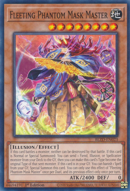 Fleeting Phantom Mask Master - BLZD-EN023 - Common 1