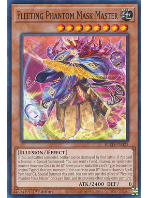 Fleeting Phantom Mask Master - BLZD-EN023 - Common