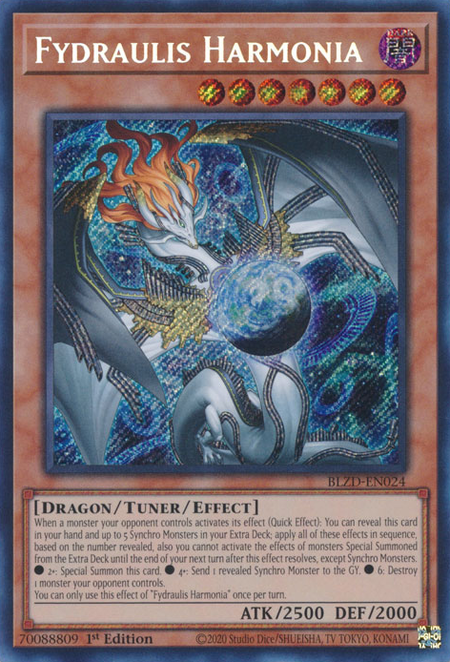 Fydraulis Harmonia - BLZD-EN024 - Secret Rare 1