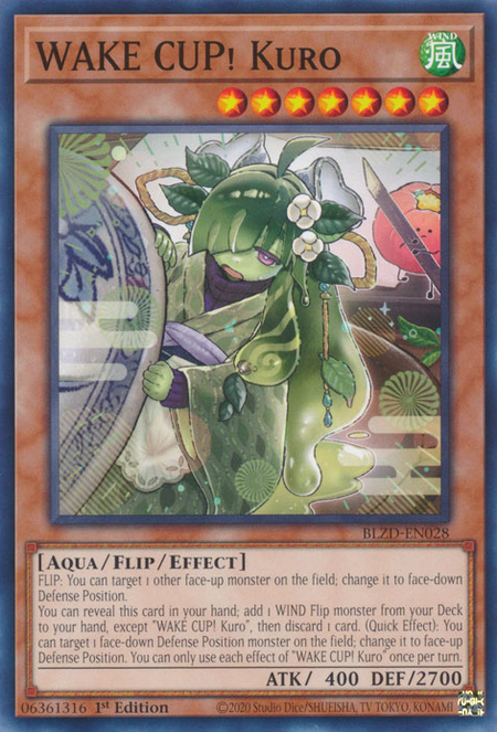 WAKE CUP! Kuro - BLZD-EN028 - Common 1