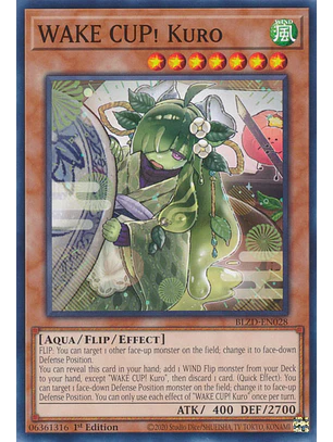 WAKE CUP! Kuro - BLZD-EN028 - Common