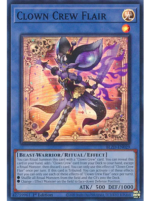 Clown Crew Flair - BLZD-EN029 - Super Rare