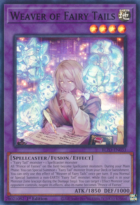 Weaver of Fairy Tails - BLZD-EN033 - Super Rare 1