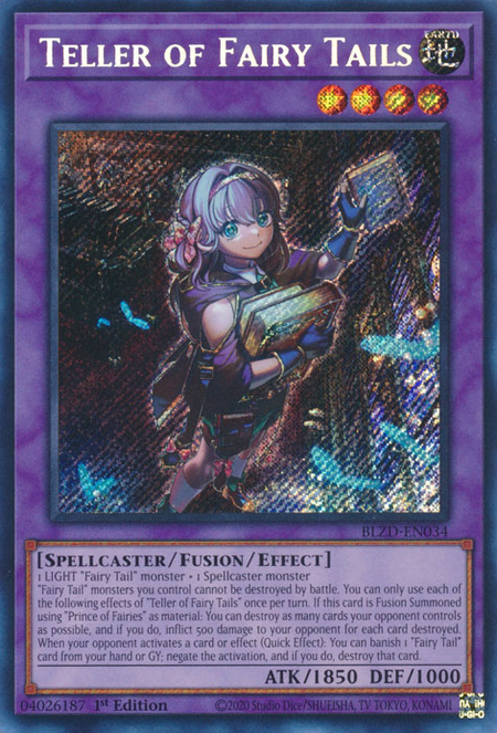 Teller of Fairy Tails - BLZD-EN034 - Secret Rare 1