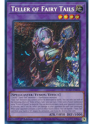 Teller of Fairy Tails - BLZD-EN034 - Secret Rare