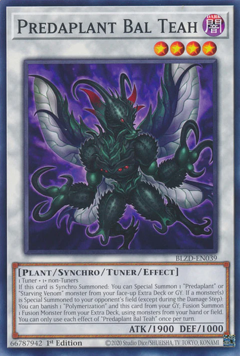 Predaplant Bal Teah - BLZD-EN039 - Common